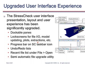 StressCheck Tutorial: v11 GUI Improvements Overview