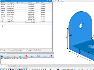 StressCheck Tutorial: Parametric Solid Modeling of a 3D Bracket