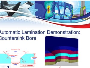 Automatic Lamination: Countersink Bore