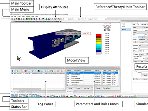 StressCheck Tutorial: Toolbars and Selectors Overview