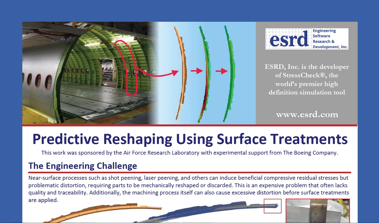 Application Brief: Predictive Reshaping Using Surface Treatments